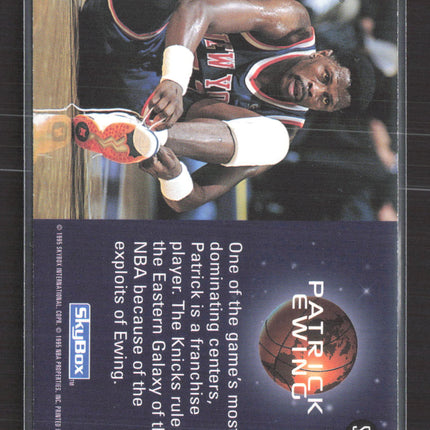 1995 SkyBox Slammin' Universe Patrick Ewing #SU7