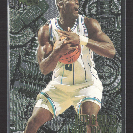 1994 Fleer Metal Nuts & Bolts Larry Johnson #211