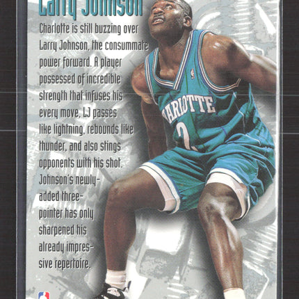 1994 Fleer Metal Nuts & Bolts Larry Johnson #211