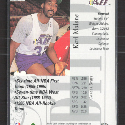 1995 Upper Deck Special Edition Karl Malone #SE171