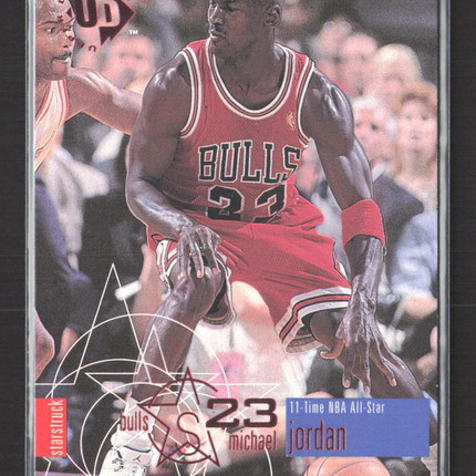 1997 Upper Deck UD3 Starstruck Michael Jordan #S23