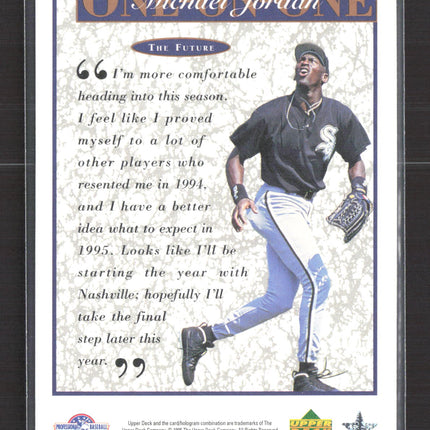 1995 Upper Deck One on One Michael Jordan #10