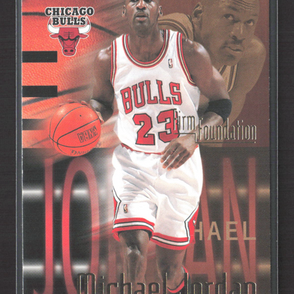 1996 Fleer Firm Foundation Michael Jordan #323