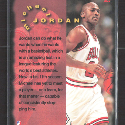 1996 Fleer Firm Foundation Michael Jordan #323