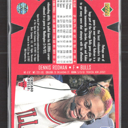 1997 Upper Deck SPx Dennis Rodman #SPX6