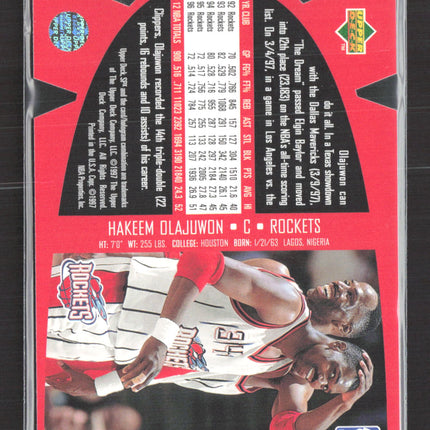 2005 Upper Deck SPx Hakeem Olajuwon #SPX17