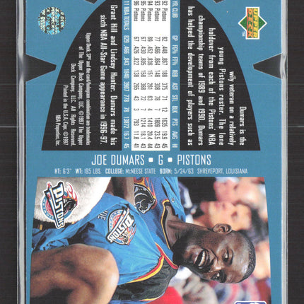 1997 Upper Deck SPx Joe Dumars #SPX12