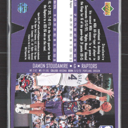 1997 Upper Deck SPx Damon Stoudamire #SPX45