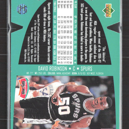 1996 Upper Deck SPx David Robinson #SPX41