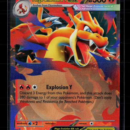 Pokemon 2026 Mega Evolution – Ascended Heroes Mega Charizard Y EX RR #22/217