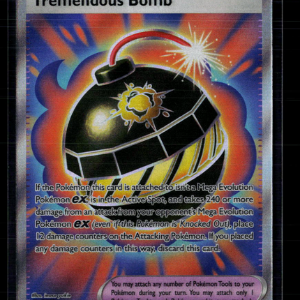 Pokemon 2026 Pitch Black Tremendous Bomb SR #113/84