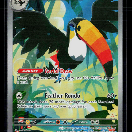 Pokemon 2026 Pitch Black Toucannon #94/84