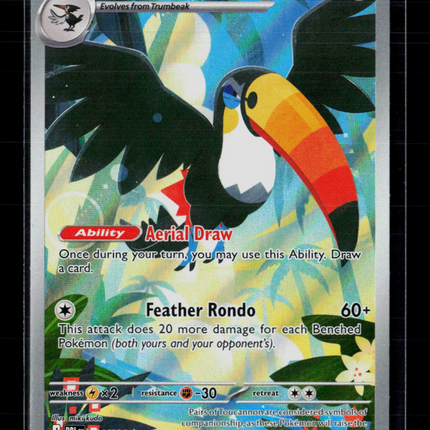 Pokemon 2026 Pitch Black Toucannon #94/84