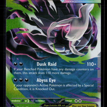 Pokemon 2026 Pitch Black Mega Darkrai EX #48/84