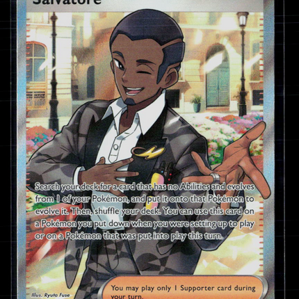 Pokemon 2024 Temporal Forces Salvatore UR FA #202/162