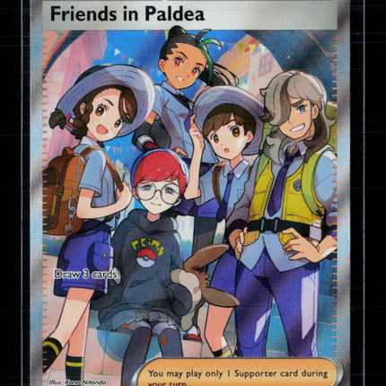 Pokemon 2025 Prismatic Evolutions Friends In Paldea UR FA #137/131