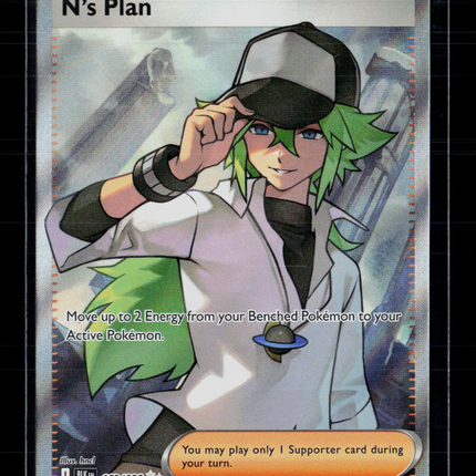 Pokemon 2025 Black Bolt N'S Plan UR FA #163/86