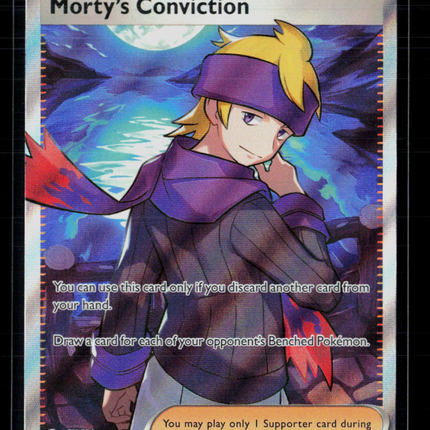 Pokemon 2024 Temporal Forces Morty's Conviction SR UR FA #201/162