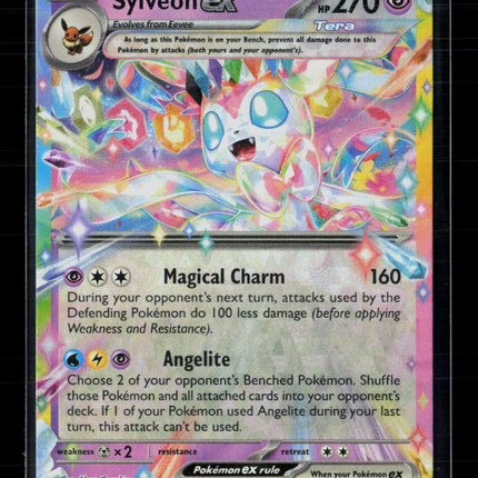 Pokemon 2024 Surging Sparks Sylveon EX RR #86/191
