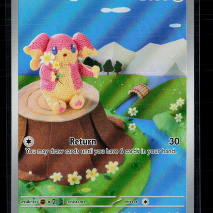 Pokemon 2025 Black Bolt Audino #151/86
