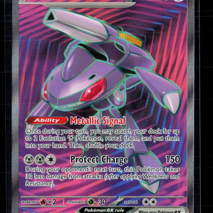 Pokemon 2025 Black Bolt Genesect EX SR FA #161/86