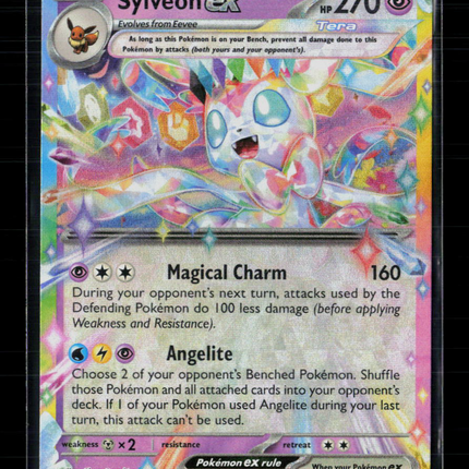 Pokemon 2024 Surging Sparks Sylveon EX RR #86/191
