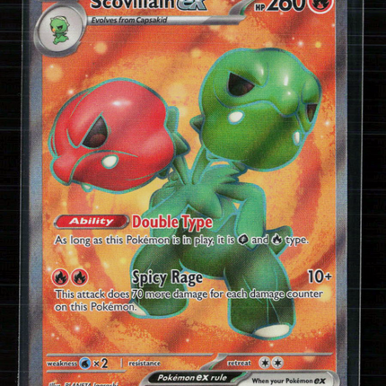 Pokemon 2024 Surging Sparks Scovillain EX SAR #216/191