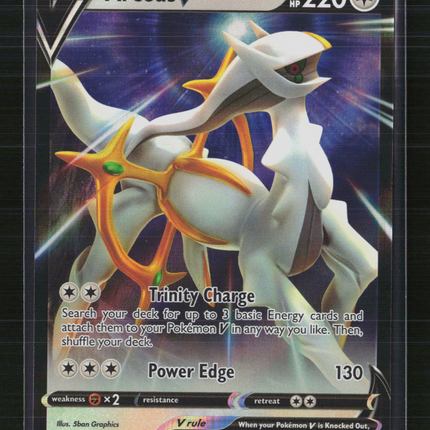 Pokemon Sword & Shield Promos Arceus V #SWSH306