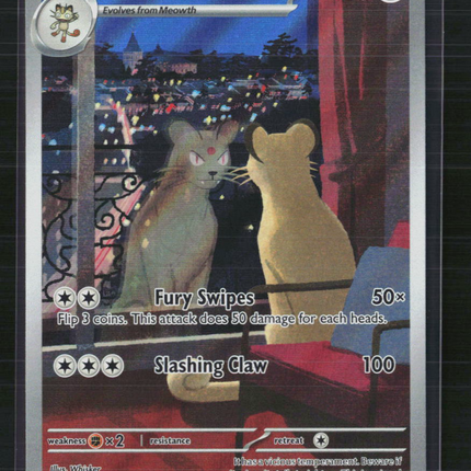 Pokemon 2024 Shrouded Fable Persian #78/64