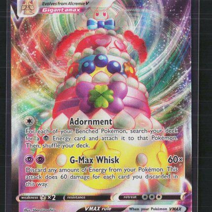Pokemon 2020 Champion’s Path Alcremie VMAX #23/73