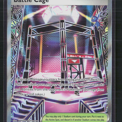 Pokemon 2025 Mega Evolution – Phantasmal Flames Battle Cage SR #116/94