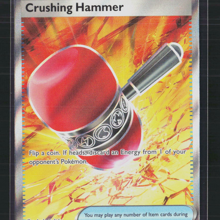 Pokemon 2026 Pitch Black Crushing Hammer #105/84