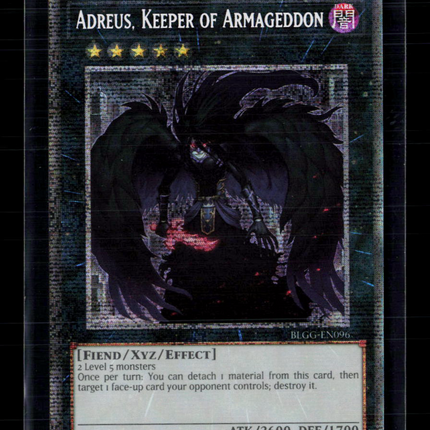 Yu-Gi-Oh! Adreus, Keeper of Armageddon Glorious Gallery Starlight BLGG-EN096