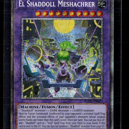 Yu-Gi-Oh! TCG Battles of Legend: Terminal Revenge El Shaddoll Meshachrer 1st Ed
