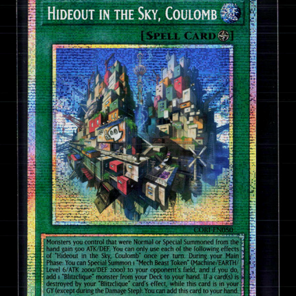 Yu-Gi-Oh! Hideout in the Sky, Coulomb Chaos Origins Starlight CORI-EN050 1st Ed