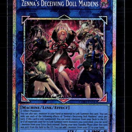 Yu-Gi-Oh! Zenna's Deceiving Doll Maidens Chaos Origins Starlight CORI-EN043