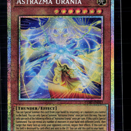 Yu-Gi-Oh! Astrazma Urania Chaos Origins Starlight Rare • CORI-EN023 1st Edition