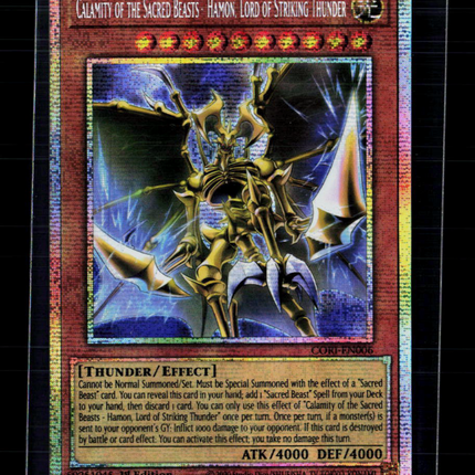 Yu-Gi-Oh! Calamity of the Sacred Beasts Hamon Chaos Origins Starlight CORI-EN006