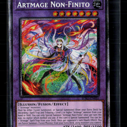 Yu-Gi-Oh! Artmage Non-Finito Burst Protocol Starlight BPRO-EN035 1st Edition