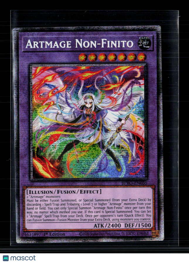 Yu-Gi-Oh! Artmage Non-Finito Burst Protocol Starlight BPRO-EN035 1st Edition