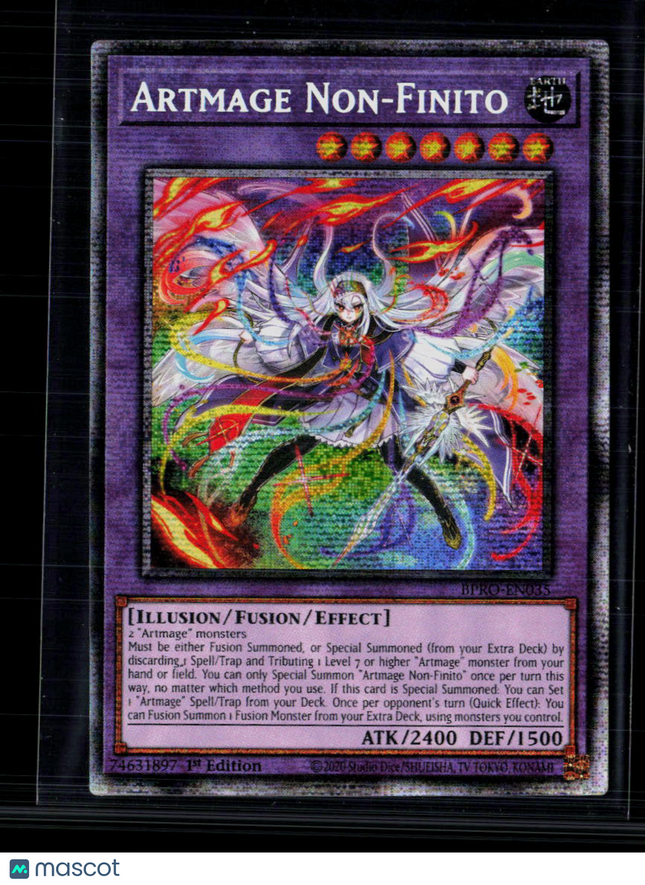 Yu-Gi-Oh! Artmage Non-Finito Burst Protocol Starlight BPRO-EN035 1st Edition