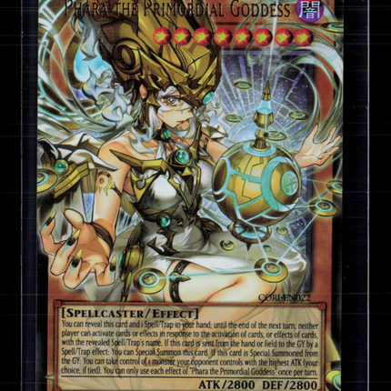 Yu-Gi-Oh! Phara the Primordial Goddess Extended Art Chaos Origins UR CORI-EN022