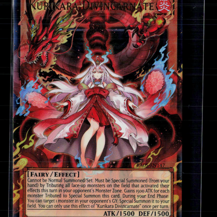 Yu-Gi-Oh! Kurikara Divincarnate Rarity Collection 5 UR RA05-EN147
