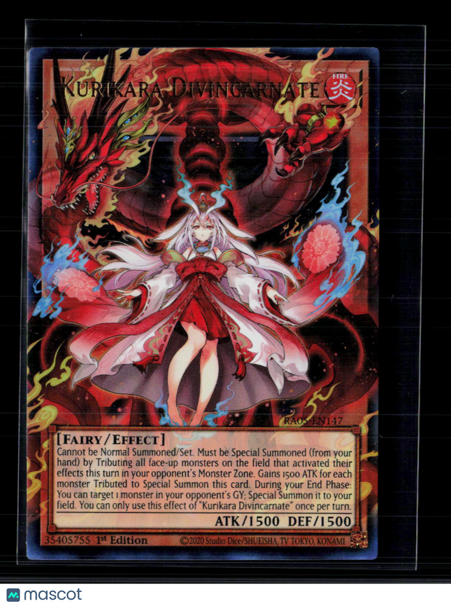 Yu-Gi-Oh! Kurikara Divincarnate Rarity Collection 5 UR RA05-EN147