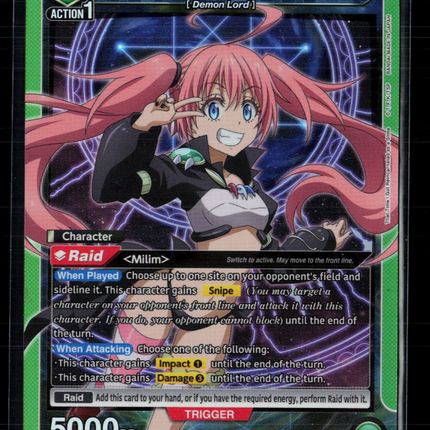 Union Arena Milim (085) UE20BT: Reincarnated as a Slime SR UE20BT/TSK-1-085 Foil