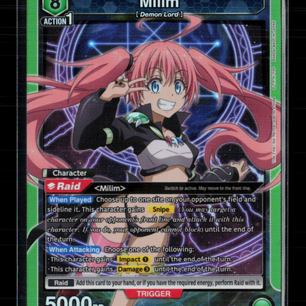 Union Arena Milim (085) UE20BT: Reincarnated as a Slime SR UE20BT/TSK-1-085 Foil