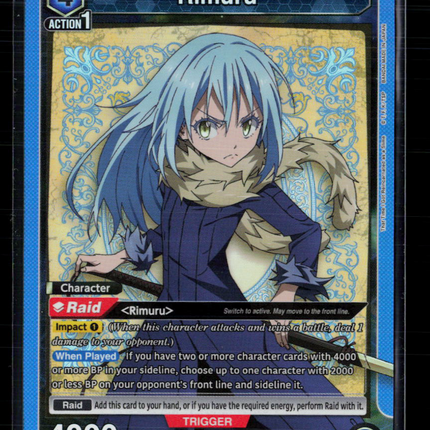 Union Arena Rimuru (107) UE20BT Reincarnated as a Slime SR UE20BT/TSK-1-107 Foil