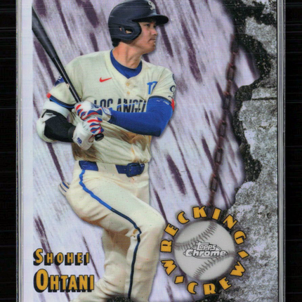 2026 Topps Chrome Wrecking Crew Shohei Ohtani #WC-2