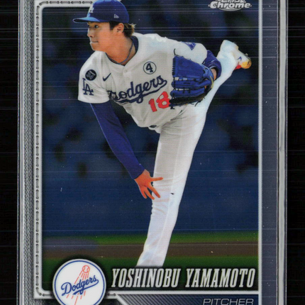 2026 Topps Chrome Yoshinobu Yamamoto #75
