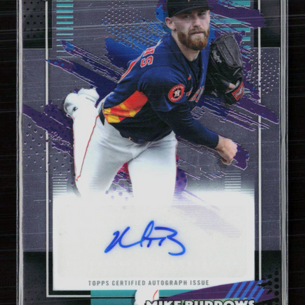 2026 Topps Finest Mike Burrows #FMA-MBU Auto